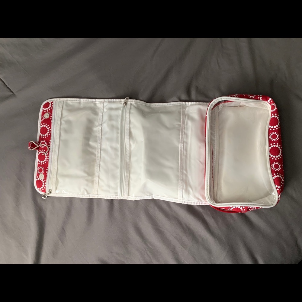 Toiletry bag with hook